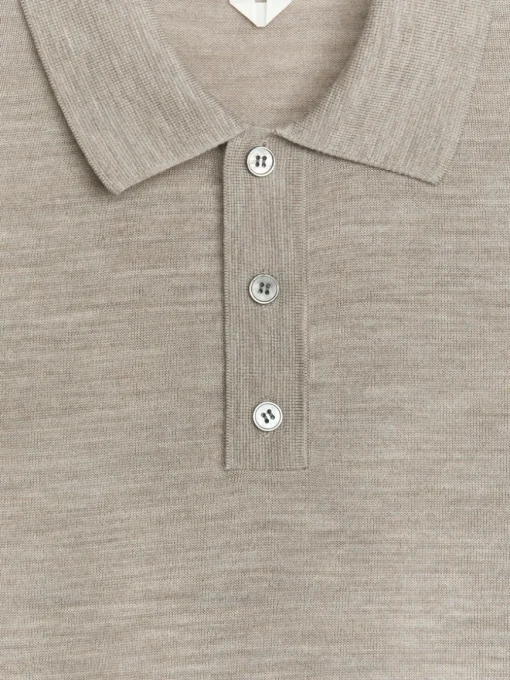 Merino Polo Jumper