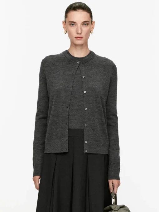 Merino Wool Cardigan