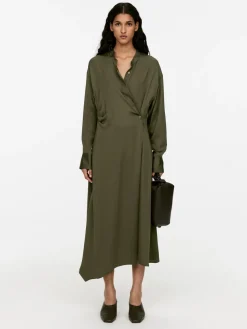 Midi Drape Dress