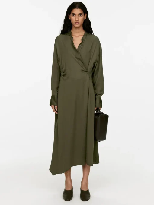 Midi Drape Dress