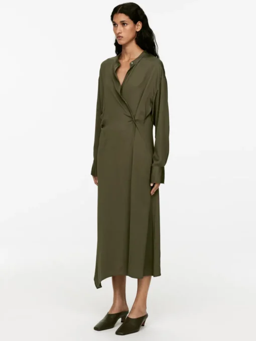 Midi Drape Dress