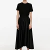 Midi Satin Skirt