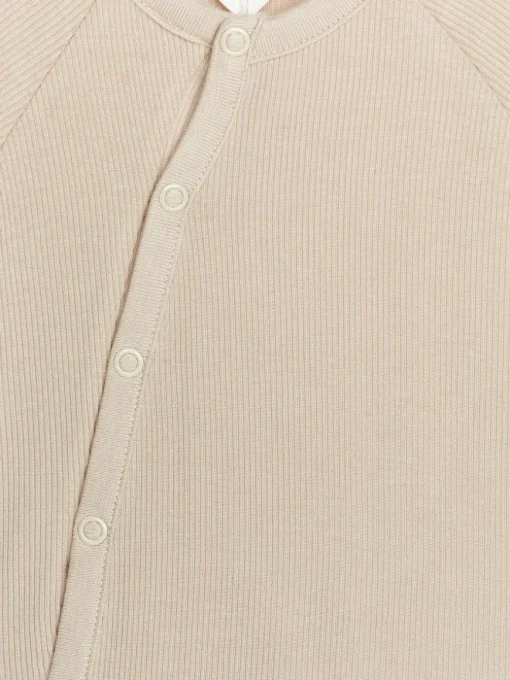 Newborn Smooth Rib Pyjama