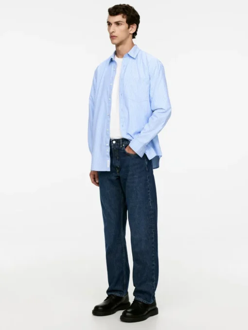 OCEAN Loose Straight Jeans