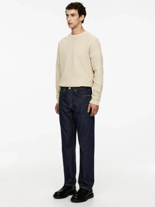 OCEAN Loose Straight Jeans
