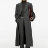 Oversized Double-Breasted Coat