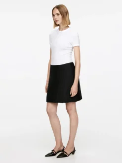 Padded Mini Skirt