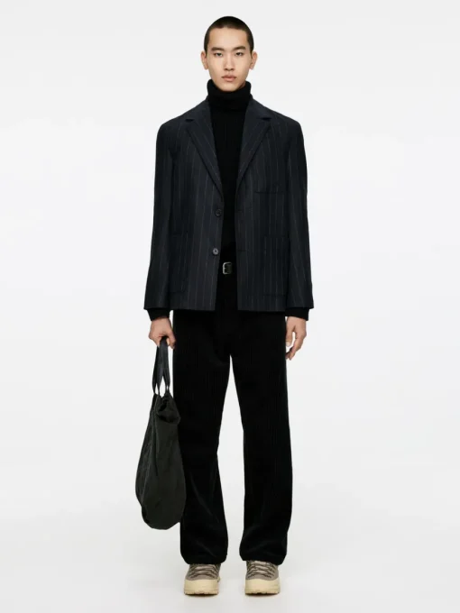 Pinstripe Blazer