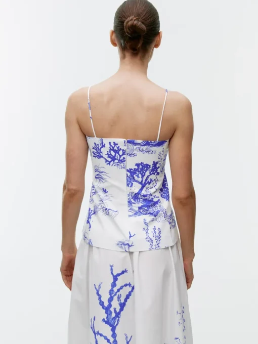 Print Strap Top