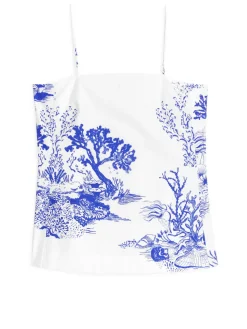 Print Strap Top