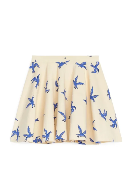 Printed Jersey Skirt