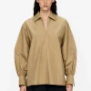 Puff-Sleeve Blouse