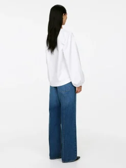 Puff-Sleeve Blouse
