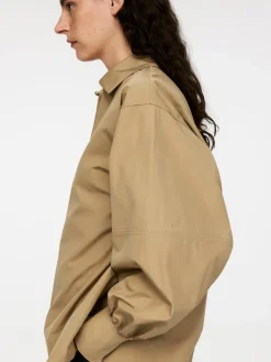 Puff-Sleeve Blouse