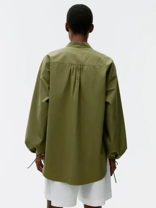 Puff-Sleeve Blouse