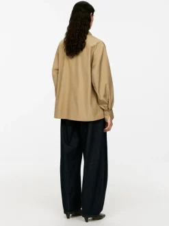 Puff-Sleeve Blouse