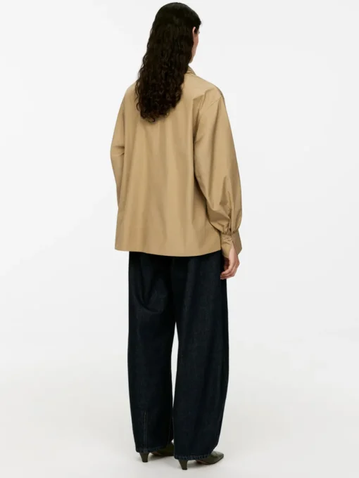 Puff-Sleeve Blouse