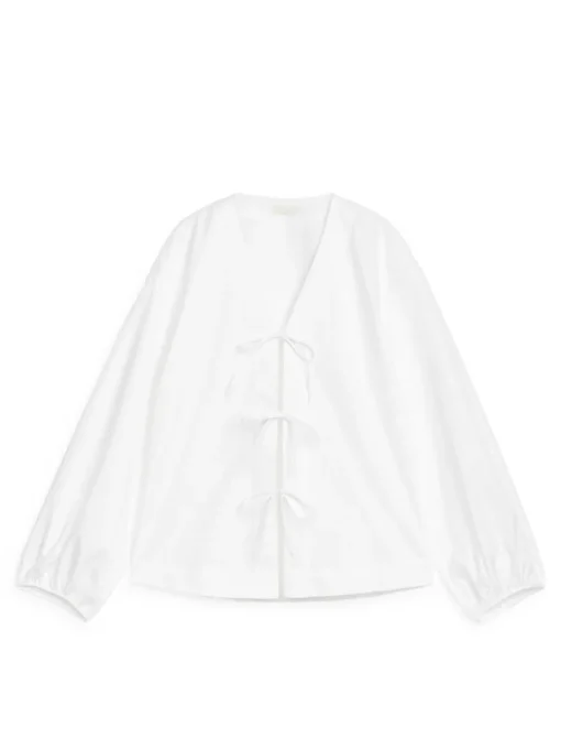 Puff-Sleeve Blouse