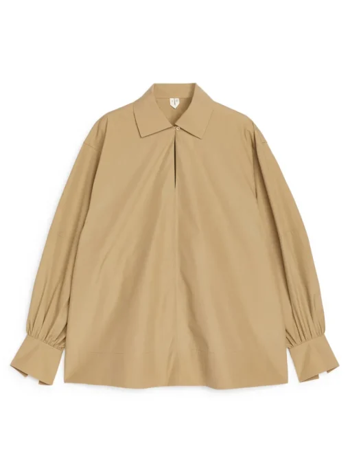 Puff-Sleeve Blouse