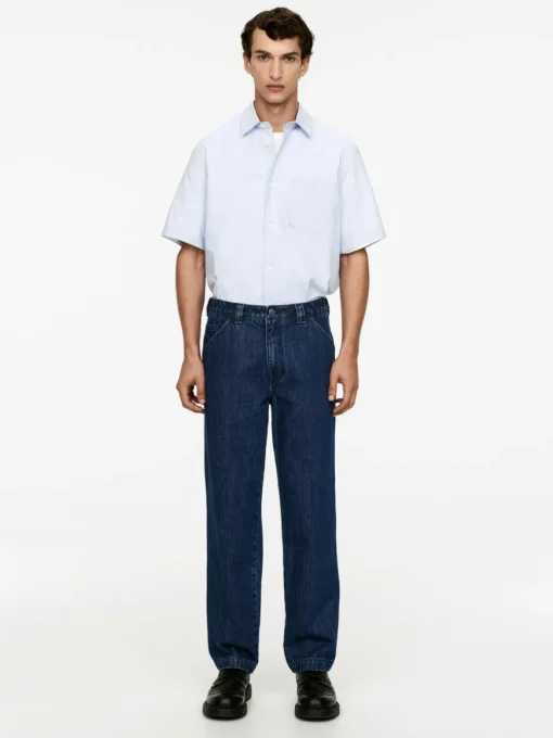 Relaxed Denim Trousers