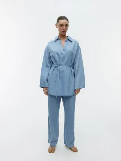 Relaxed Denim Tunic