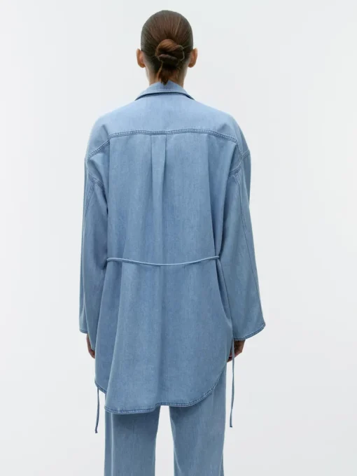 Relaxed Denim Tunic