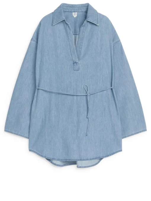 Relaxed Denim Tunic