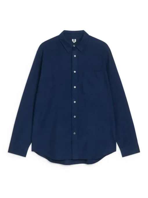 Relaxed Flannel Shirt