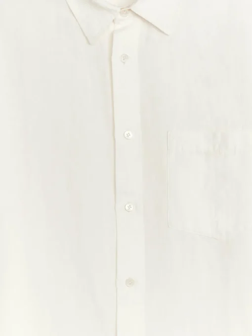 Relaxed Linen-Cotton Shirt