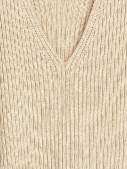 Relaxed Rib-Knit Vest