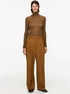 Relaxed Twill Trousers