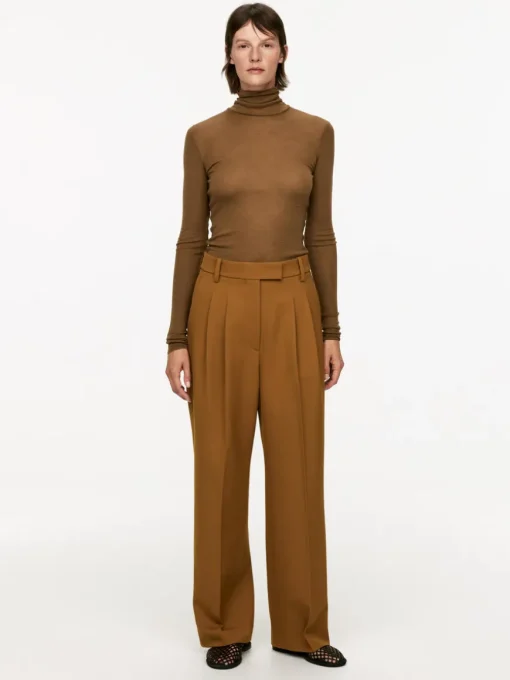 Relaxed Twill Trousers