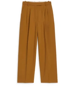 Relaxed Twill Trousers
