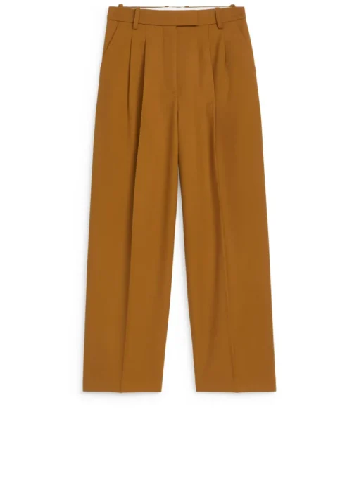 Relaxed Twill Trousers