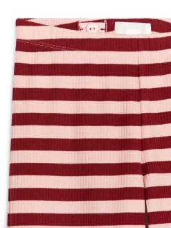 Rib Cotton Trousers