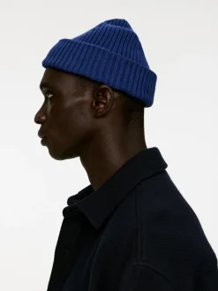 Ribbed Cotton Beanie