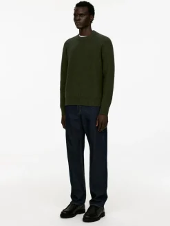 Rib-Knit Crewneck Jumper