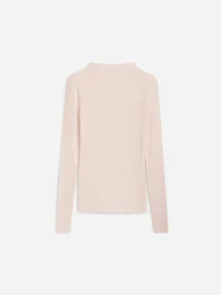 Rib-Knitted Wool Top