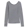 Scoop-Neck Jersey Top
