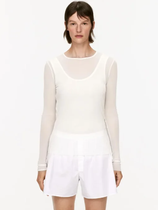 Sheer Silk Top