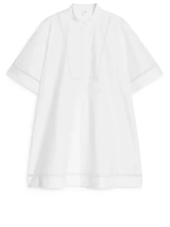 Short-Sleeve Cotton Tunic