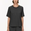 Silk-Crepe T-Shirt