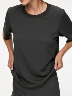 Silk-Crepe T-Shirt