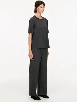 Silk-Crepe T-Shirt