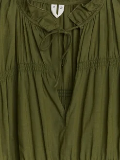Smock Maxi Dress