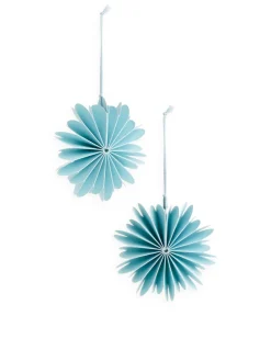 Snowflake Ornaments Set Of 2