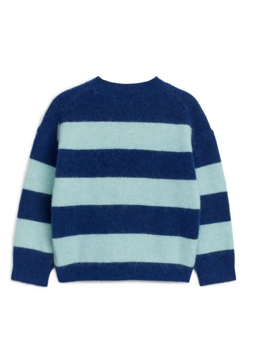 Striped Wool-Alpaca Blend Jumper