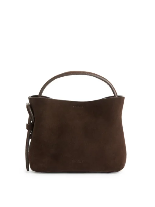 Suede Crossbody Bag