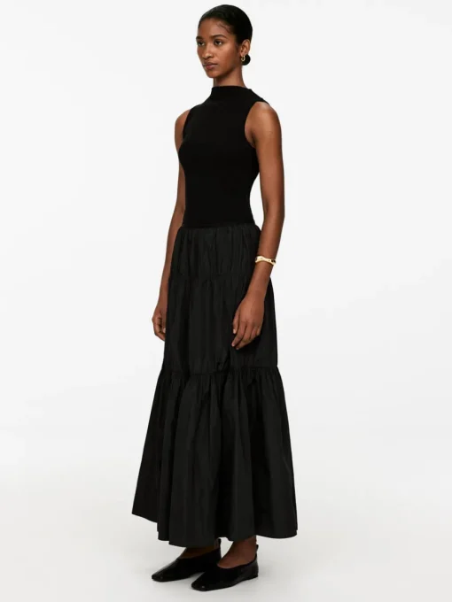 Tiered Maxi Skirt
