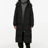 Upcycled Down Long Coat